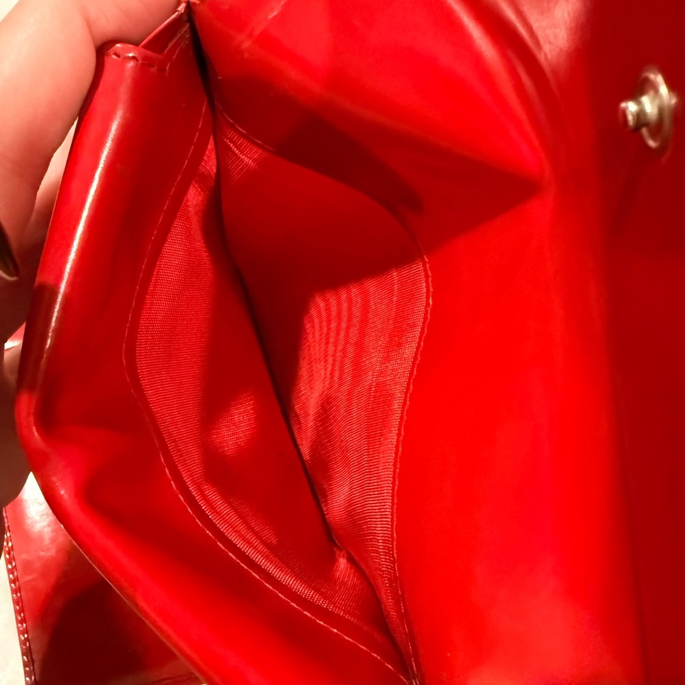 Prada Vibrant Red Leather wallet - Picture 12 of 13